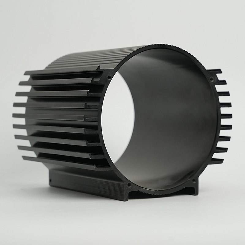 Binnendiameter 155 aluminium geëxtrudeerde motorbehuizing voor airconditioning