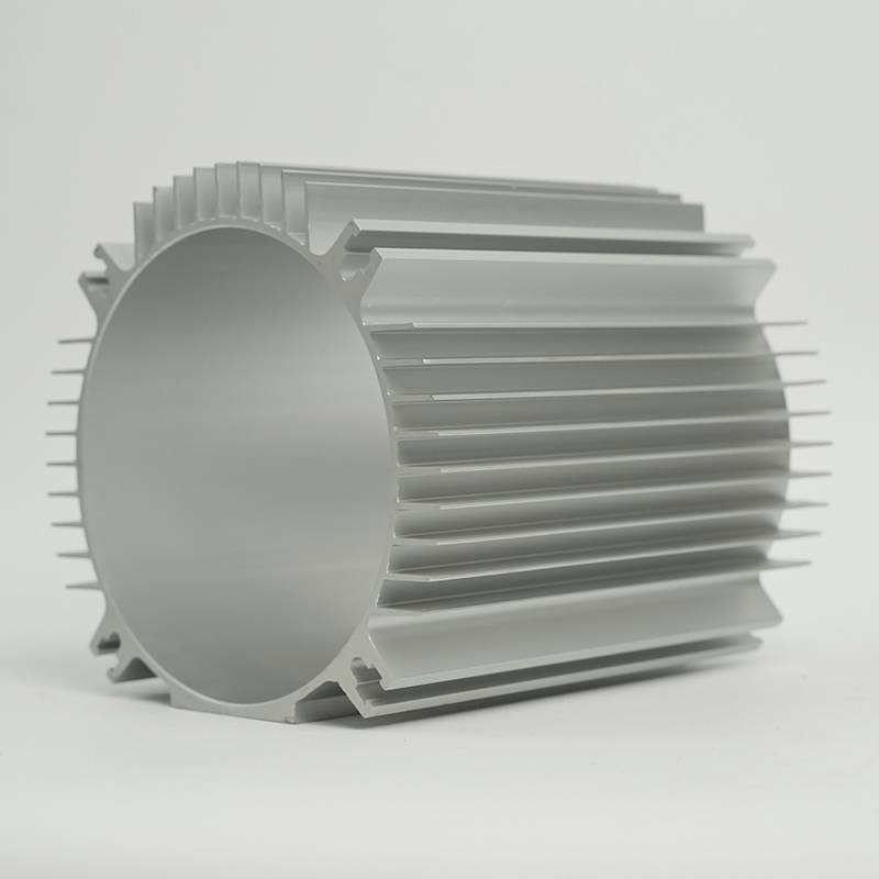 Binnendiameter 160 Airconditioner geëxtrudeerde aluminium motorbehuizing