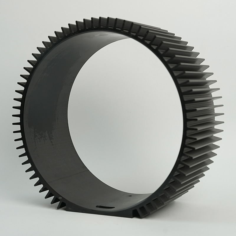 Binnendiameter 266 Aluminium motorbehuizing voor textielmotor