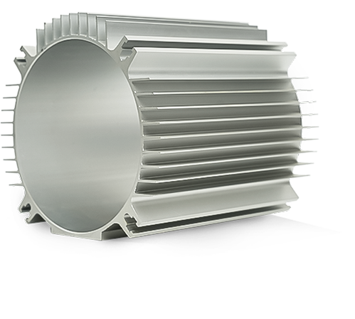 Aluminium motorbehuizing binnendiameter 151-260